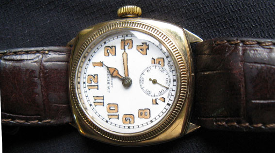 Benson improved hermetic wristwatch