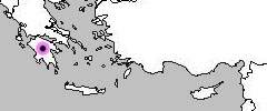 Ophrys argolica Map