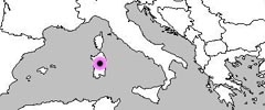 Ophrys tenthredinifera Map