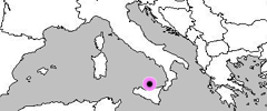 Orchis longicornu Map