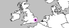 Orchis purpurea Map